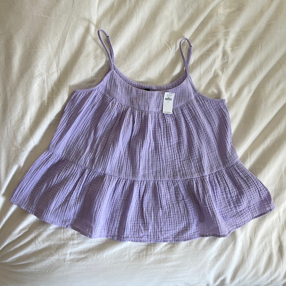 Banana Republic Factory Lilac Tank Top Size Small NWT
